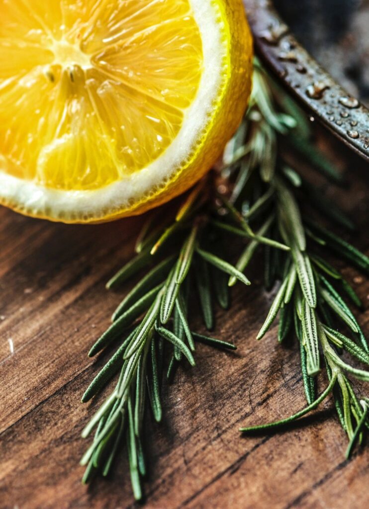 Rosemary, egg bake, breakfast, herbs